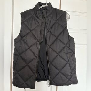 Barbour Black Quilted Vest Men’s size M
